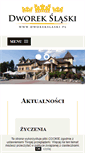 Mobile Screenshot of dworekslaski.pl